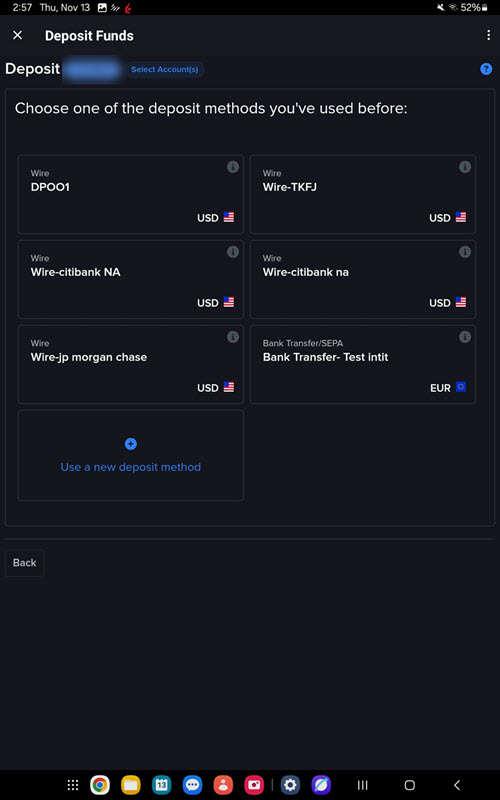 The mobile deposoit android tablet